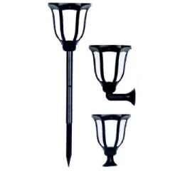 Espeto LED Solar para Jardim – Modelo Tocha